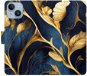 iSaprio flip pouzdro GoldBlue pro iPhone 14 - Phone Cover