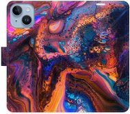 iSaprio flip pouzdro Magical Paint pro iPhone 14 - Phone Cover