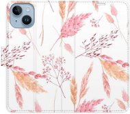 iSaprio flip pouzdro Ornamental Flowers pro iPhone 14 - Phone Cover