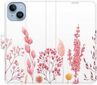 iSaprio flip pouzdro Pink Flowers 03 pro iPhone 14 - Phone Cover