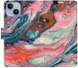 iSaprio flip puzdro Retro Paint pre iPhone 14 - Kryt na mobil