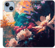 iSaprio flip case Spring Flowers for iPhone 14 - Phone Cover