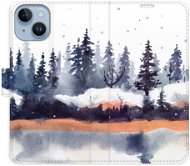 iSaprio flip pouzdro Winter 02 pro iPhone 14 - Phone Cover