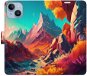 iSaprio flip pouzdro Colorful Mountains pro iPhone 14 - Phone Cover
