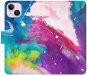 iSaprio flip puzdro Abstract Paint 05 pre iPhone 14 Plus - Kryt na mobil