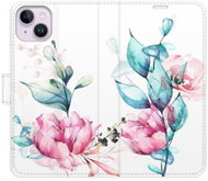 iSaprio flip pouzdro Beautiful Flower pro iPhone 14 Plus - Phone Cover