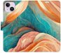 iSaprio flip puzdro Blue and Orange pre iPhone 14 Plus - Kryt na mobil