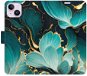 iSaprio flip puzdro Blue Flowers 02 pre iPhone 14 Plus - Kryt na mobil