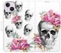 iSaprio flip pouzdro Crazy Skull pro iPhone 14 Plus - Phone Cover