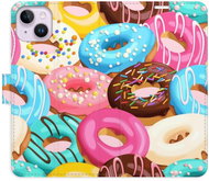 iSaprio flip pouzdro Donuts Pattern 02 pro iPhone 14 Plus - Phone Cover