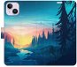 iSaprio flip pouzdro Magical Landscape pro iPhone 14 Plus - Phone Cover