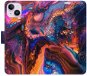 iSaprio flip pouzdro Magical Paint pro iPhone 14 Plus - Phone Cover