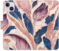 iSaprio flip case Old Leaves 02 for iPhone 14 Plus - Phone Cover