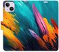 iSaprio flip pouzdro Orange Paint 02 pro iPhone 14 Plus - Phone Cover
