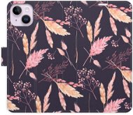 iSaprio flip pouzdro Ornamental Flowers 02 pro iPhone 14 Plus - Phone Cover