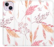 iSaprio flip pouzdro Ornamental Flowers pro iPhone 14 Plus - Phone Cover