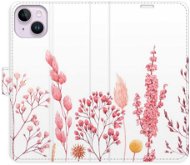 iSaprio flip pouzdro Pink Flowers 03 pro iPhone 14 Plus - Phone Cover