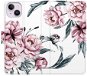 iSaprio flip pouzdro Pink Flowers pro iPhone 14 Plus - Phone Cover