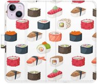 iSaprio flip pouzdro Sushi Pattern 02 pro iPhone 14 Plus - Phone Cover