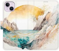 iSaprio flip pouzdro Winter in the Mountains pro iPhone 14 Plus - Phone Cover