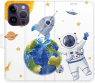iSaprio flip pouzdro Space 06 pro iPhone 14 Pro - Phone Cover