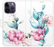 iSaprio flip pouzdro Beautiful Flower pro iPhone 14 Pro Max - Phone Cover