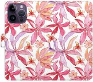 iSaprio flip puzdro Flower Pattern 10 pre iPhone 14 Pro Max - Kryt na mobil