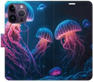 iSaprio flip pouzdro Jellyfish pro iPhone 14 Pro Max - Phone Cover