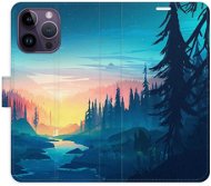 iSaprio flip pouzdro Magical Landscape pro iPhone 14 Pro Max - Phone Cover
