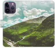 iSaprio flip pouzdro Mountain Valley pro iPhone 14 Pro Max - Phone Cover