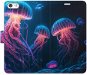Kryt na mobil iSaprio flip puzdro Jellyfish pre iPhone 5/5S/SE - Kryt na mobil