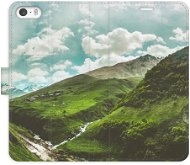 iSaprio flip pouzdro Mountain Valley pro iPhone 5/5S/SE - Phone Cover