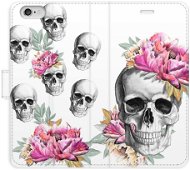 iSaprio flip pouzdro Crazy Skull pro iPhone 6/6S - Phone Cover