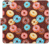iSaprio flip pouzdro Donuts Pattern pro iPhone 6/6S - Phone Cover