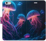 iSaprio flip pouzdro Jellyfish pro iPhone 6/6S - Phone Cover