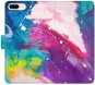 iSaprio flip puzdro Abstract Paint 05 pre iPhone 7 Plus - Kryt na mobil