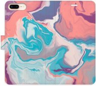 iSaprio flip pouzdro Abstract Paint 06 pro iPhone 7 Plus - Phone Cover