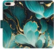 iSaprio flip pouzdro Blue Flowers 02 pro iPhone 7 Plus - Phone Cover