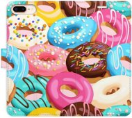 iSaprio flip puzdro Donuts Pattern 02 na iPhone 7 Plus - Kryt na mobil