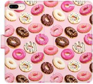 iSaprio flip pouzdro Donuts Pattern 03 pro iPhone 7 Plus - Phone Cover