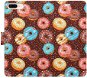 iSaprio flip pouzdro Donuts Pattern pro iPhone 7 Plus - Phone Cover