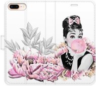 iSaprio flip puzdro Girl with bubble pre iPhone 7 Plus - Kryt na mobil