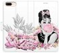iSaprio flip pouzdro Girl with bubble pro iPhone 7 Plus - Phone Cover