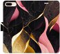 iSaprio flip pouzdro Gold Pink Marble 02 pro iPhone 7 Plus - Phone Cover