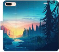 iSaprio flip pouzdro Magical Landscape pro iPhone 7 Plus - Phone Cover