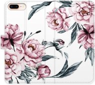iSaprio flip pouzdro Pink Flowers pro iPhone 7 Plus - Phone Cover