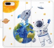 iSaprio flip pouzdro Space 06 pro iPhone 7 Plus - Phone Cover
