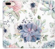 iSaprio flip pouzdro Succulents pro iPhone 7 Plus - Phone Cover
