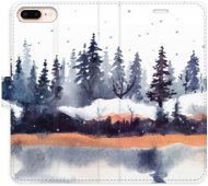 iSaprio flip pouzdro Winter 02 pro iPhone 7 Plus - Phone Cover