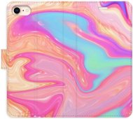 iSaprio flip pouzdro Abstract Paint 07 pro iPhone 7/8/SE 2020 - Phone Cover